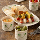 Parian China Shamkrock Cups & Tray Set Lifestyle Gaelsong

