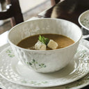 Parian China Irish Tableware with Shamrock Design Bowl Lifestyle Gaelsong