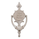 D91221SATINNICKEL Irish Georgian Welcome Style Door Knocker  Gaelsong
