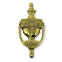 D91224POLISHEDBRASS Georgian Claddagh Door Knocker  Gaelsong
