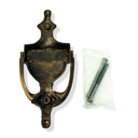 D91225 Irish Failte Door Knocker with Shamrock Design Back View Gaelsong
