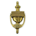 D91227 Polished Brass Cead Mile Failte Door Knocker Gaelsong
