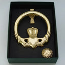 D91231 Irish Cross Claddagh Door Knocker Gaelsong
