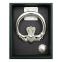 D91233 Claddagh Door Knocker Ireland - Satin Finish Gaelsong
