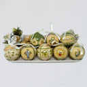 Irish Weave Christmas Bauble Set Gaelsong