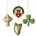 D91242 Handcrafted Irish Christmas Decoration Set Gaelsong
