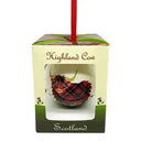 D91274 Highland Cow Christmas Bauble Gaelsong
