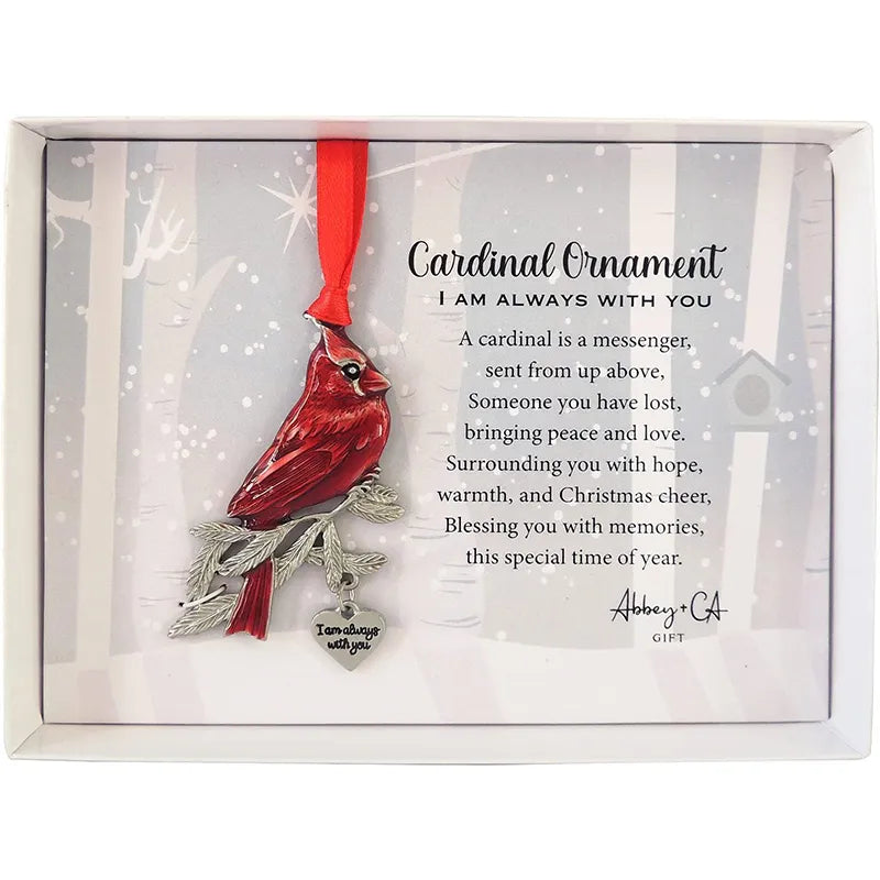 GaelSong I Am Always with You Cardinal Ornament