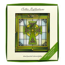 Stained Glass Celtic Cross Suncatcher Studio Gaelsong
