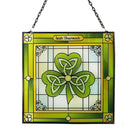 Stained Glass Shamrock Suncatcher Gaelsong
