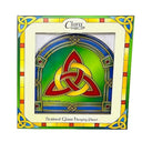 Trinity Celtic Knot Stained Glass Panel Studio Gaelsong
