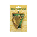D91299 Celtic Designed Irish Harp Ornament Gaelsong