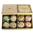 Irish Weave Celtic Christmas Baubles - Set of 2 boxes Inside View  Gaelsong