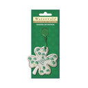 Porcelain Irish Themed Christmas Tree Hanging Ornament Watervale Four Leaf Clover Gaelsong