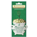 Porcelain Irish Themed Christmas Tree Hanging Ornament Watervale Crock Of Gold Gaelsong