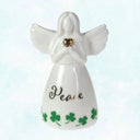 Hand-Painted Celtic Christmas Baubles & Angel Set Irish Symbols Gaelsong