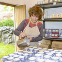 Fine Porcelain Natural Wax Peacock Candle Workshop Gaelsong