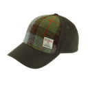 B10254 Handwoven Harris Tweed Baseball Cap MacLeod Gaelsong

