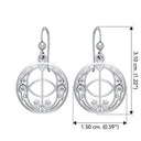 J10188S Chalice Well Earrings Size Gaelsong
