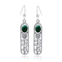 J13737S Irish Rose Gemstone Earrings  Gaelsong
