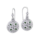 J13764S Sun Cross Earrings Gaelsong

