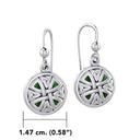 J13764S Sun Cross Earrings Size Gaelsong
