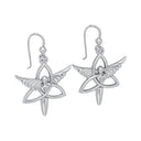 J13765S Celtic Angel Earrings Gaelsong
