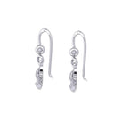 Trinity Highland Cow Drop Earrings Side View Gaelsong