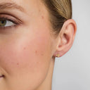 9K Gold Irish Shamrock Stud Earrings Lifestyle Gaelsong