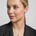9K Gold Irish Shamrock Stud Earrings Gaelsong