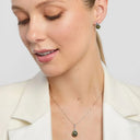 Trinity Knot Connemara Marble Stud Earrings Gaelsong