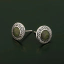 Connemara Marble Round Stud Earrings Gaelsong