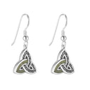 Connemara Marble Trinity Drop Earrings studio Gaelsong
