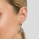 Connemara Marble Trinity Drop Earrings Gaelsong