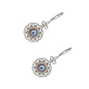 Sterling Silver & 10K Gold Earrings Dangle with Pearls studio Gaelsong