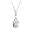 Silver and Pearl Essence Pendant Studio Gaelsong