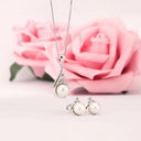 Silver and Pearl Essence Pendant Gaelsong