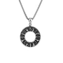 J20597 Kiss Me Runic Pendant Gaelsong