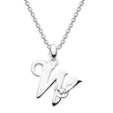 J20946 Decorated With a Flourish of Knotwork Made of Sterling Silver Letter W Gaelsong