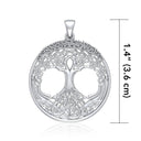 J24330S Tree of Life Celtic Knot Pendant Size Gaelsong
