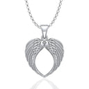 J24333S Irish Guardian Angel Wings Pendant Gaelsong

