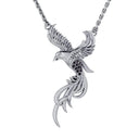 J24340S Silver Mythical Phoenix Pendant Gaelsong

