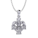 J24362S Fleur-de-Lis Celtic Cross Gaelsong
