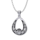 J24363S Celtic Knotwork Claddagh Pendant Gaelsong
