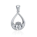 J24364S Exclusive Celtic Claddagh Pendant Without Chain Gaelsong
