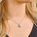 14K Emerald Shamrock Pendant Lifestyle Gaelsong
