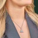 Eternal Trinity Knot Pendant Lifestyle Gaelsong