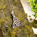 Laurentia Irish Green Trinity Pendant Gaelsong