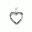 J24387 Celtic Heart Pendant Gaelsong
