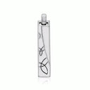 Silver Rectangular Trinity Knot Pendant
 Gaelsong